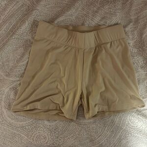 Peach Biker Shorts
